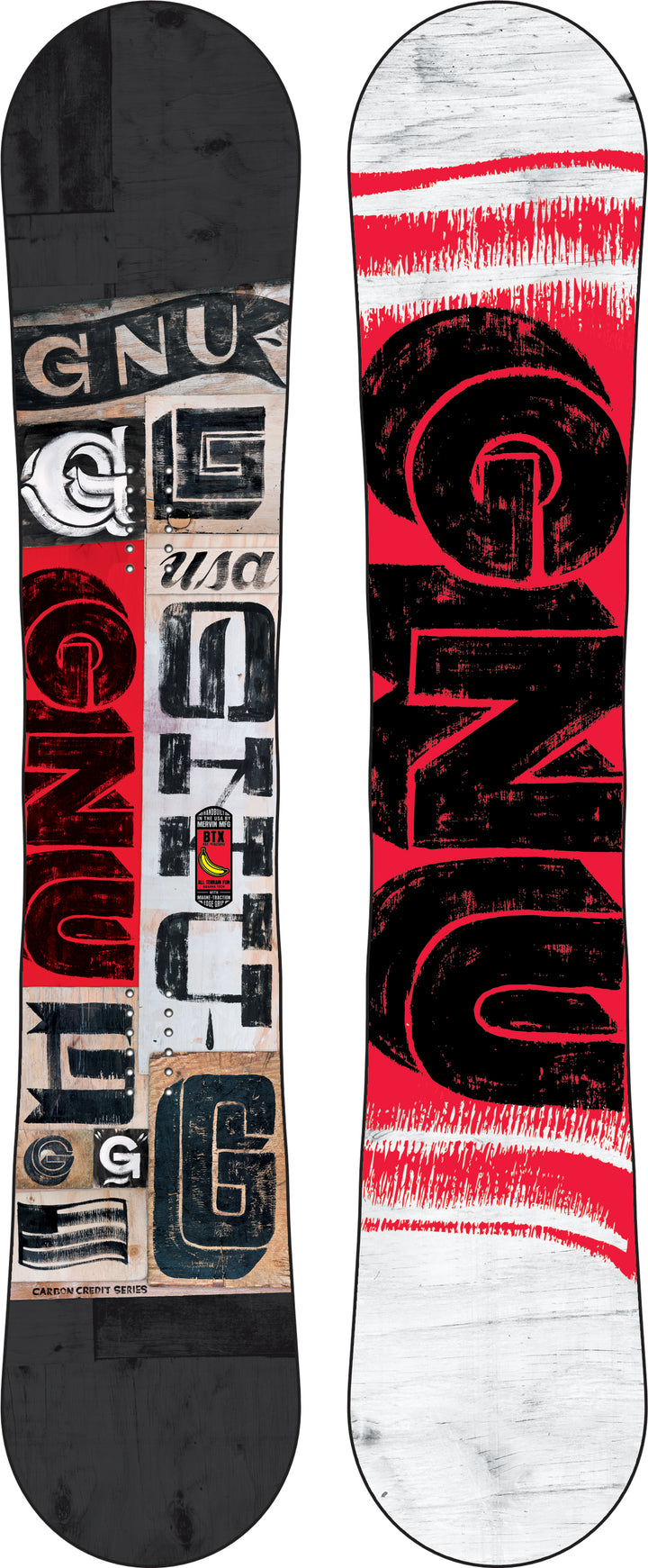 GNU Carbon Credit BTX Snowboard 2015