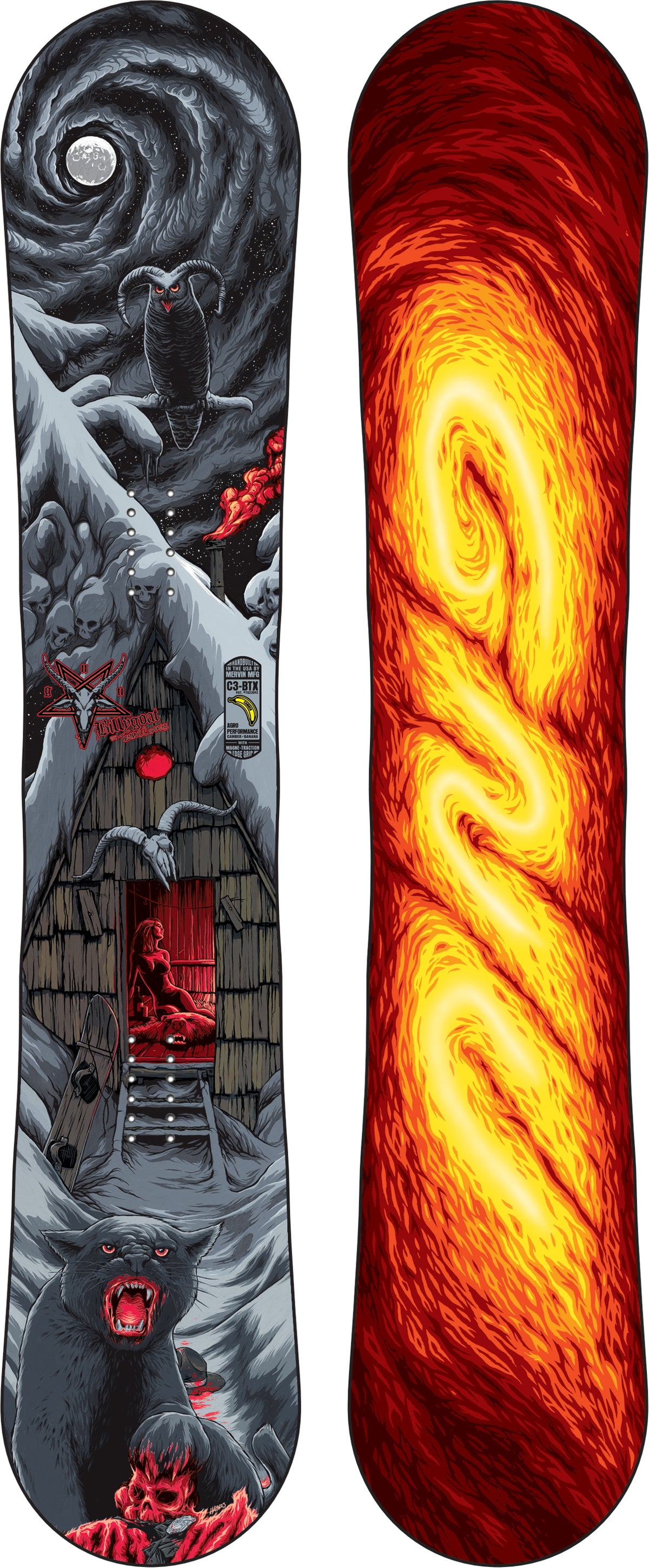 GNU Billy Goat C3 BTX Snowboard 2015