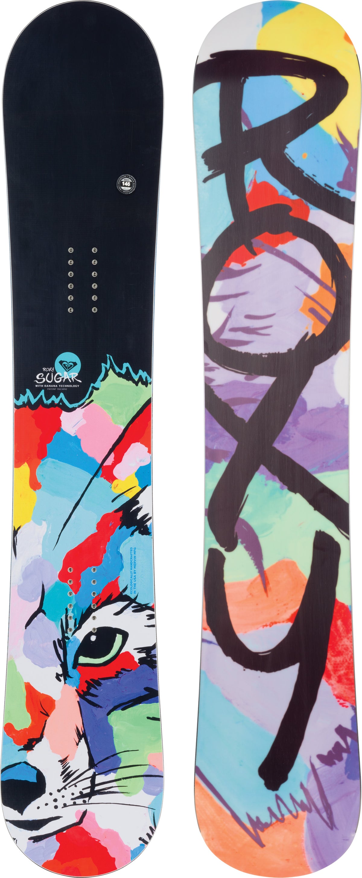 Roxy Sugar Banana Fox Snowboard - Women's 2015