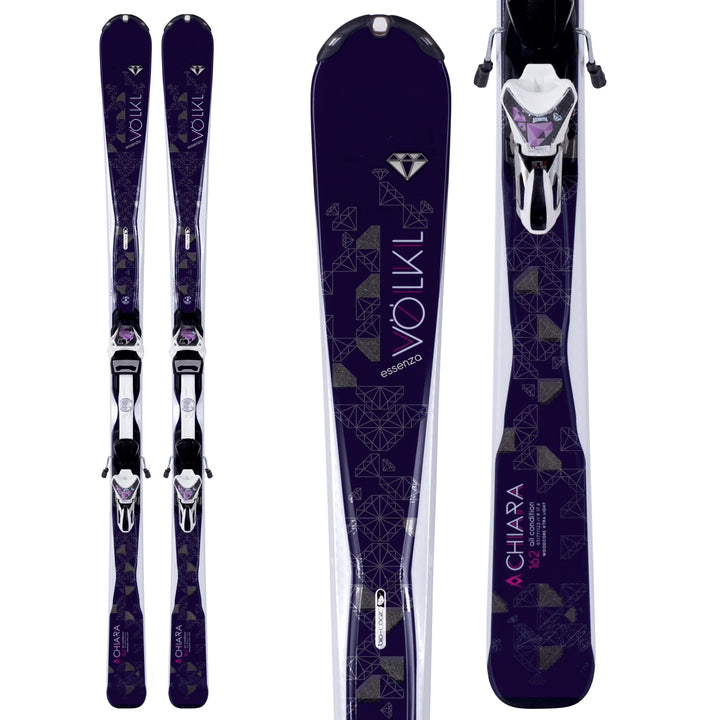 Volkl Chiara Skis + Essenza 4 Motion 11.0 Bindings - Women's 2015