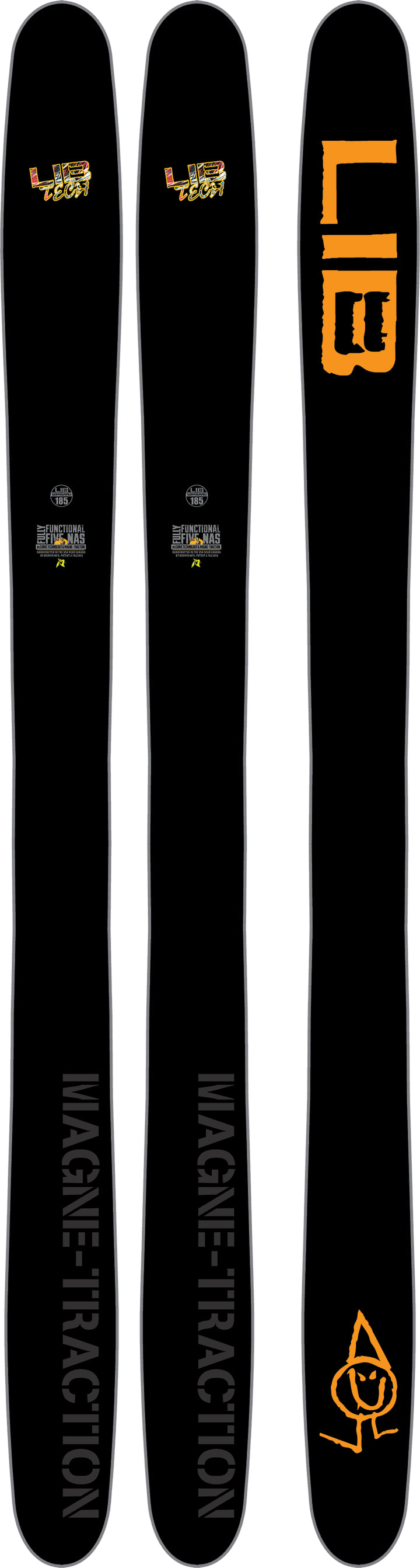 Lib Tech NAS FFF Skis 2015 Detail 1 View