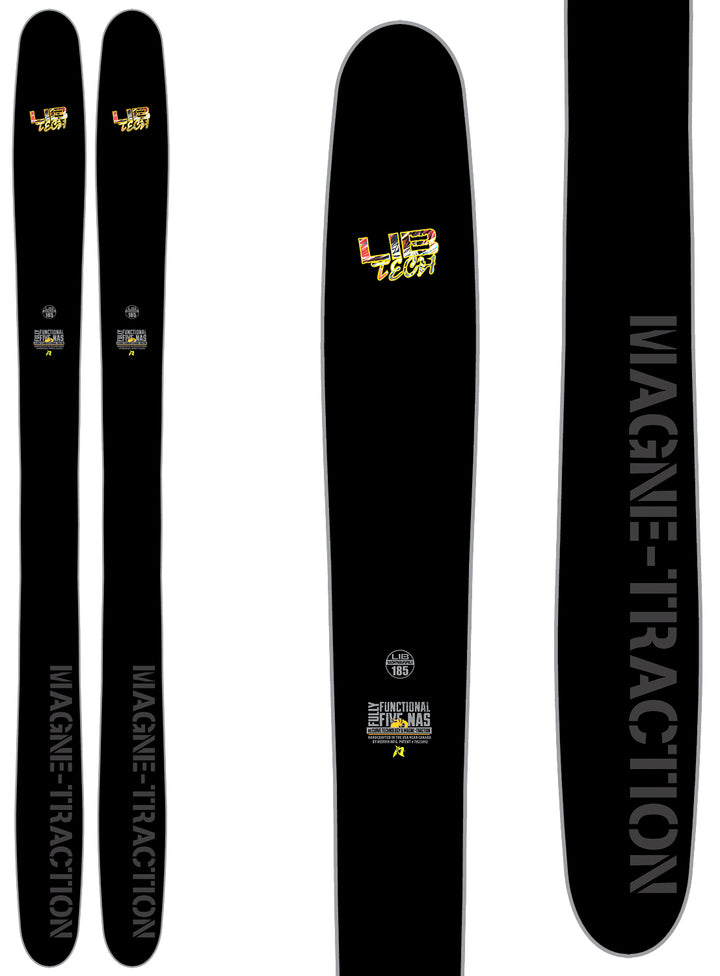 Lib Tech NAS FFF Skis 2015 Top View