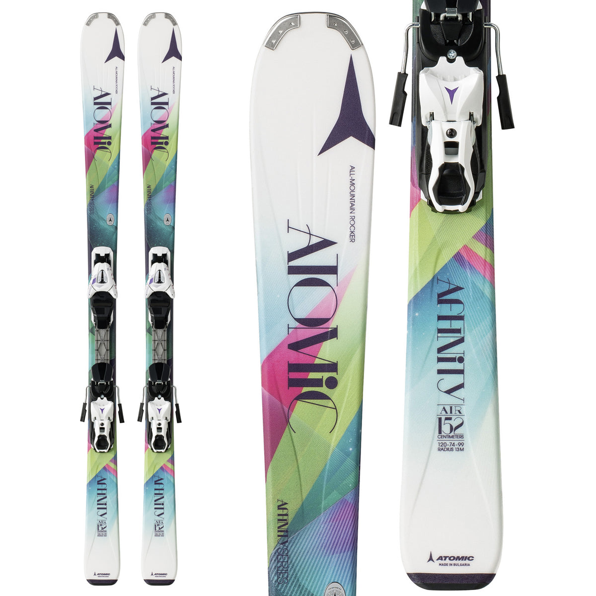 Atomic Affinity Air Skis + XTE 10 Bindings - Women's 2015