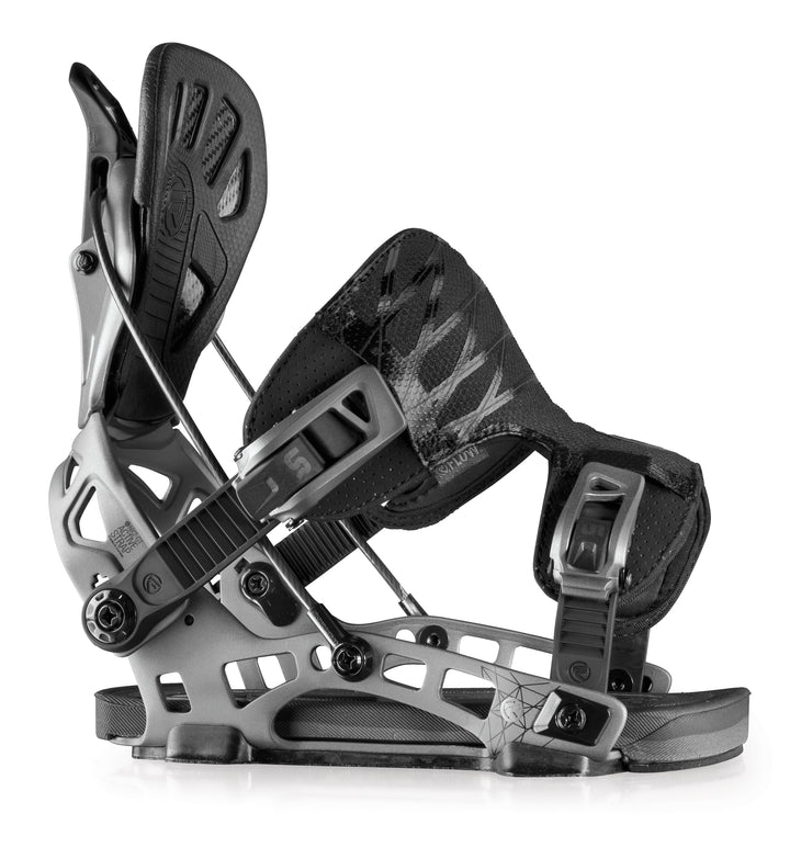 Flow NX2-GT Snowboard Bindings 2015 Gunmetal