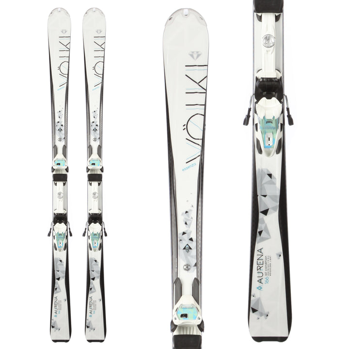 Volkl Aurena Skis + Essenza 4Motion 10.0 Bindings - Women's 2015