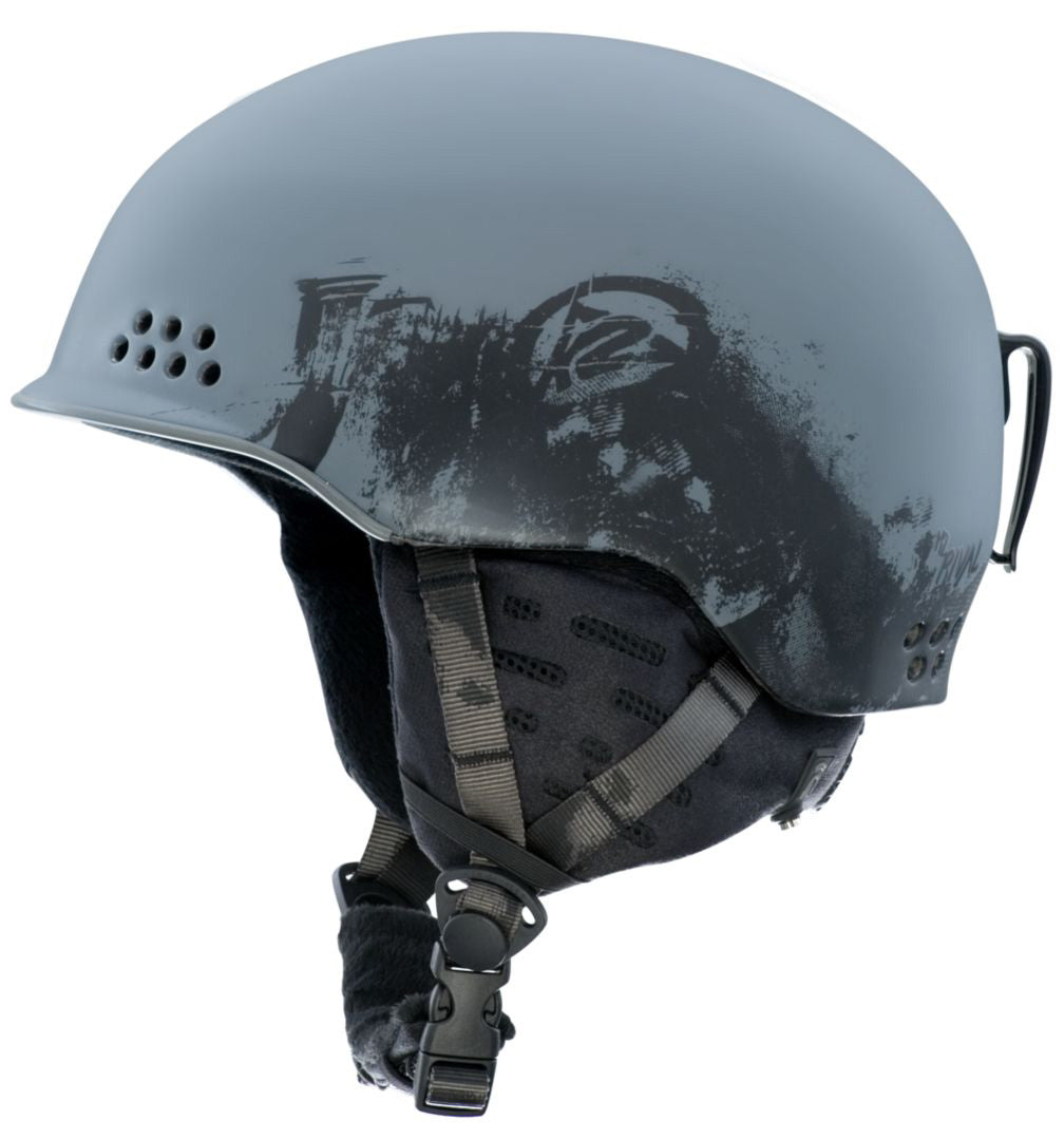 K2 Rival Pro Audio Helmet Grey Side View