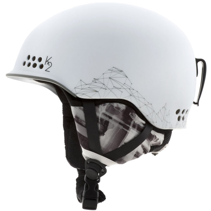 K2 Ally Pro Audio Helmet - Women's White Front View