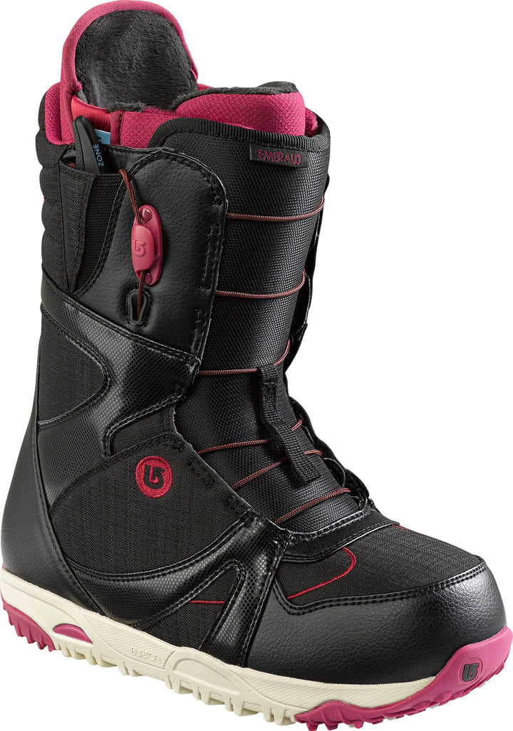 Burton Emerald Snowboard Boots - Women's 2015 Black/Burgundy/Cream