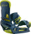 Burton Malavita Snowboard Bindings 2015 Blue Steel Back View