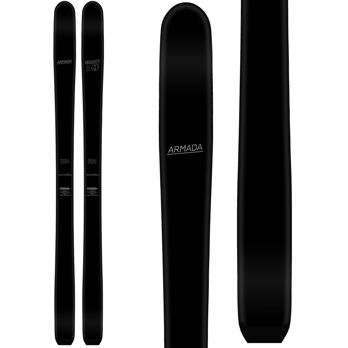 Armada Declivity Skis 2015 Top View