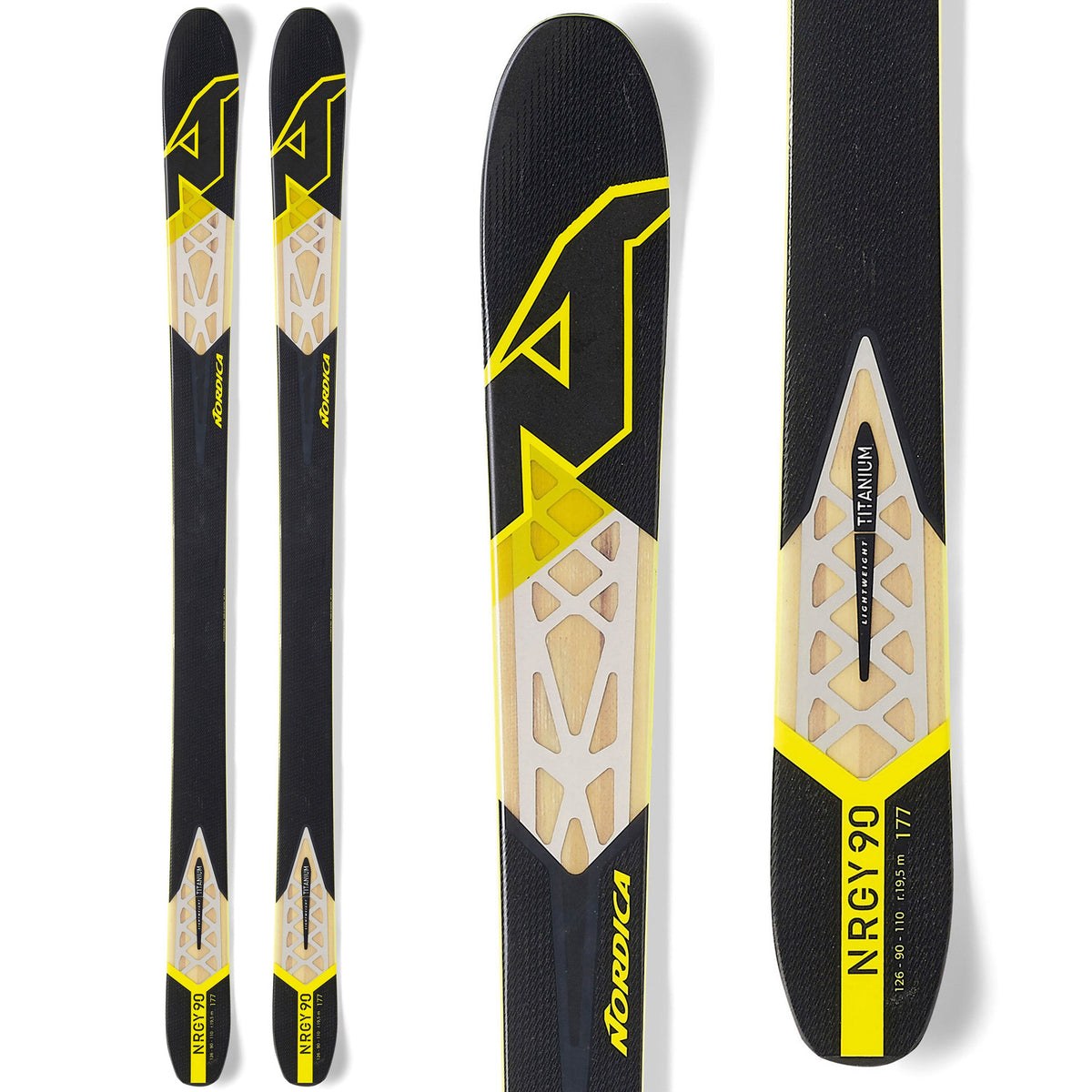 Nordica NRGy 90 Skis 2016