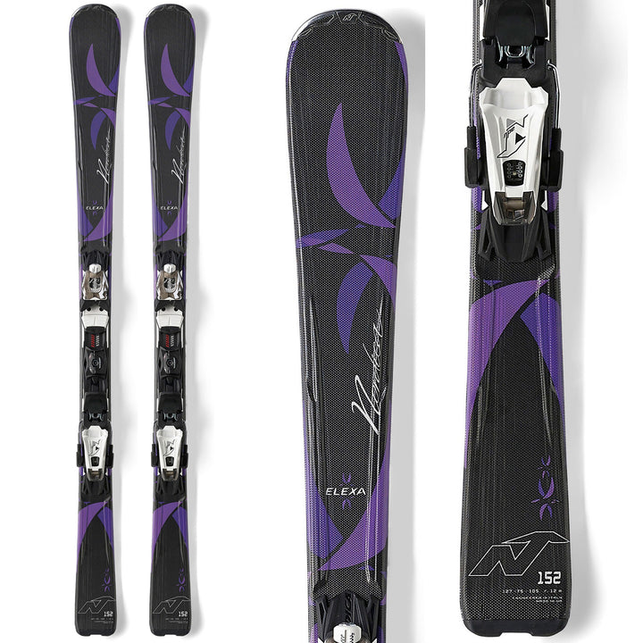 Nordica Elexa EVO Skis + N ADV P.R. EVO Bindings - Women's 2015