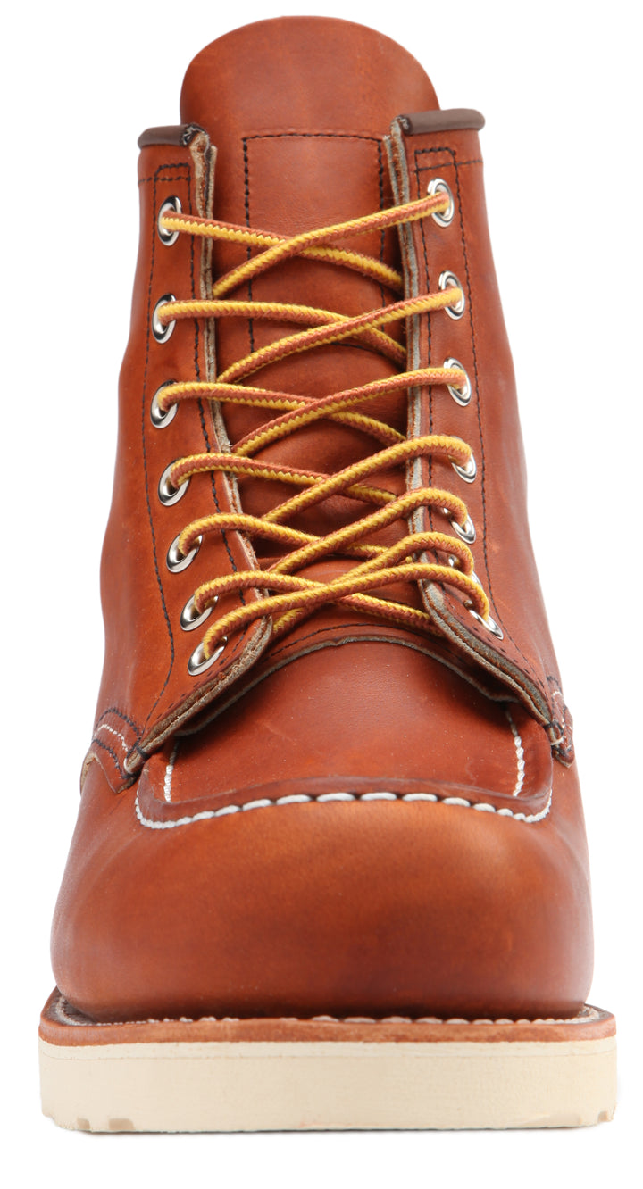 Red Wing 875 6-Inch Moc Boot Oro Legacy Top View