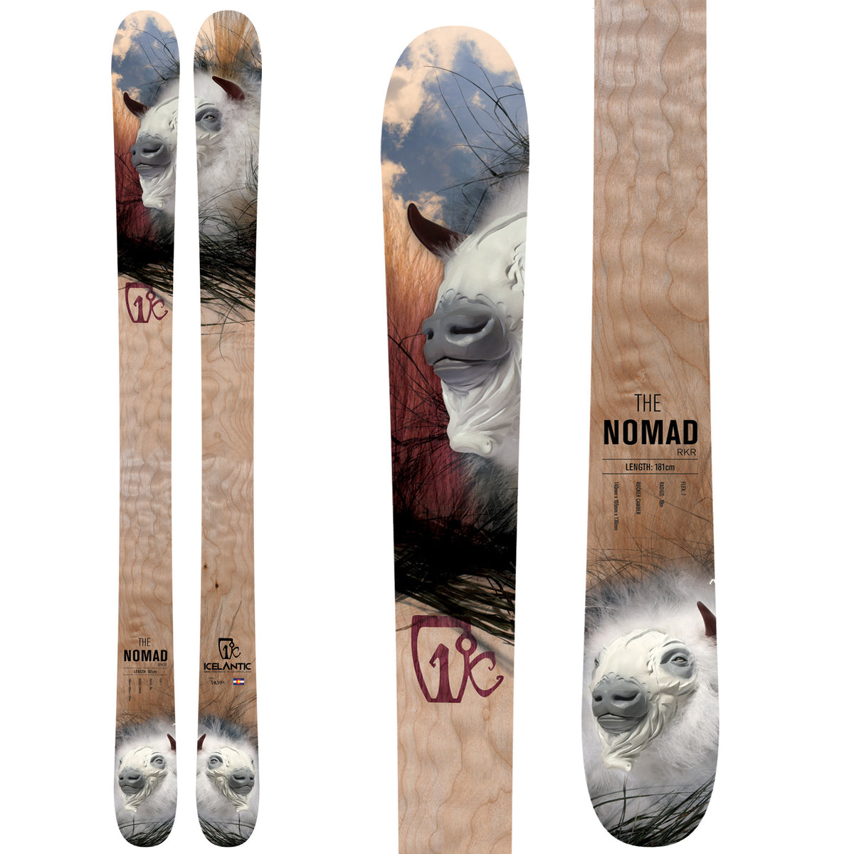 Icelantic Nomad RKR Skis 2015