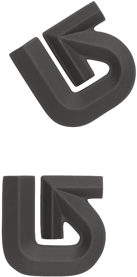 Burton Aluminum Logo Stomp Pad Black