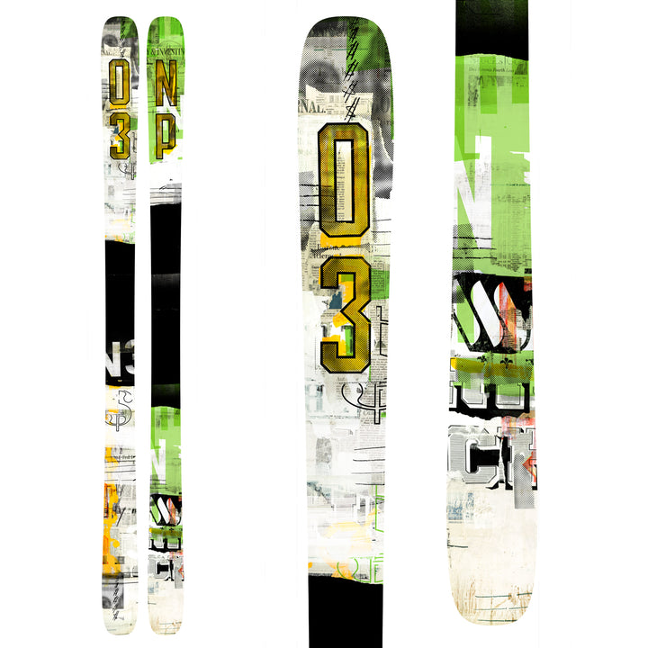ON3P Filthy Rich Skis 2015 Top View