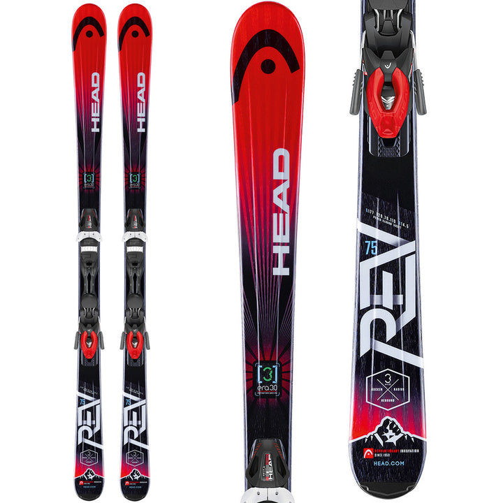 Head REV 75 Skis + PR 10 Bindings 2015