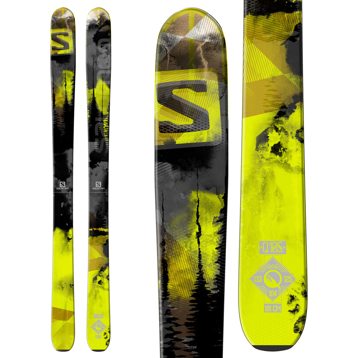 Salomon Q-105 Skis 2015