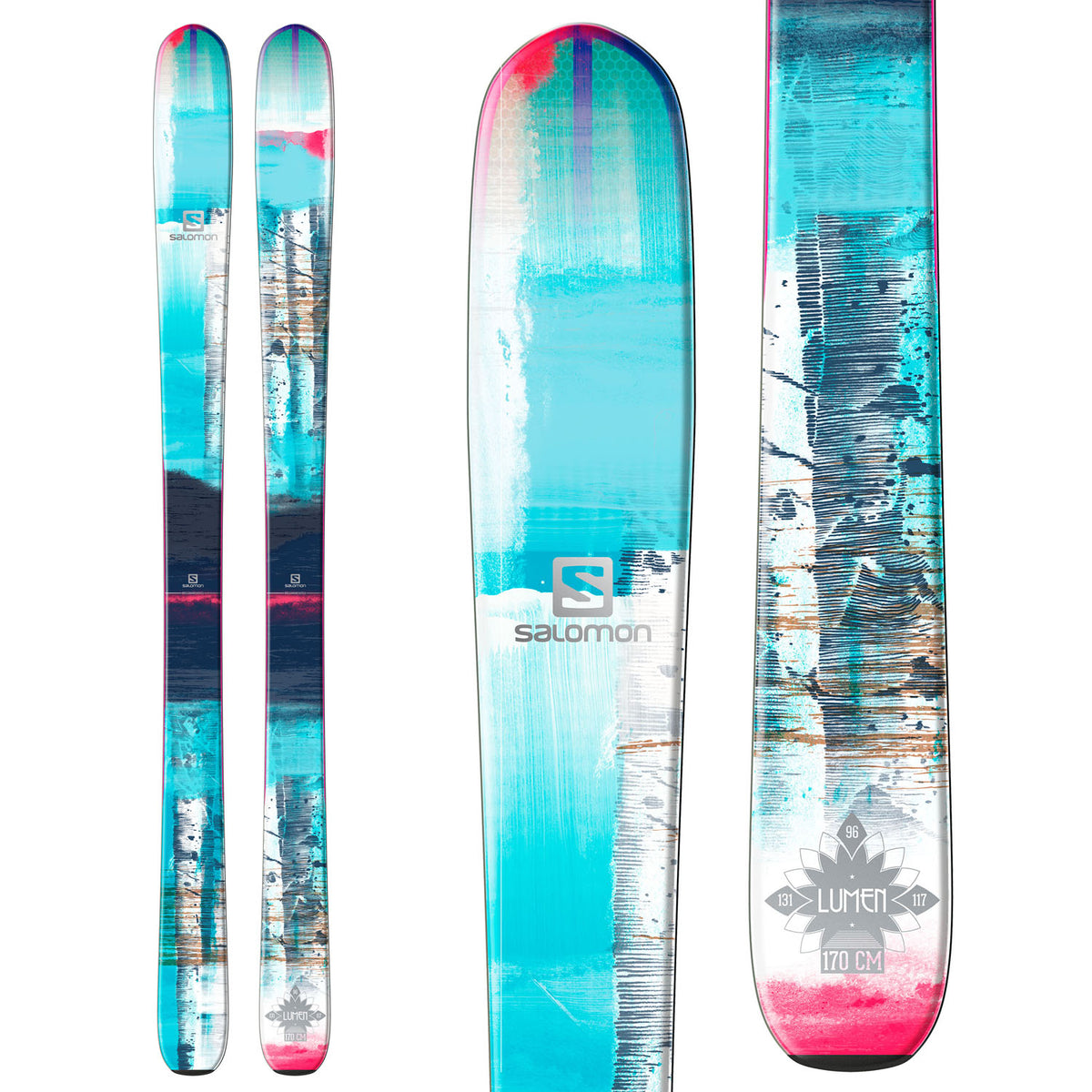 Salomon Q-96 Lumen Skis - Women's 2015