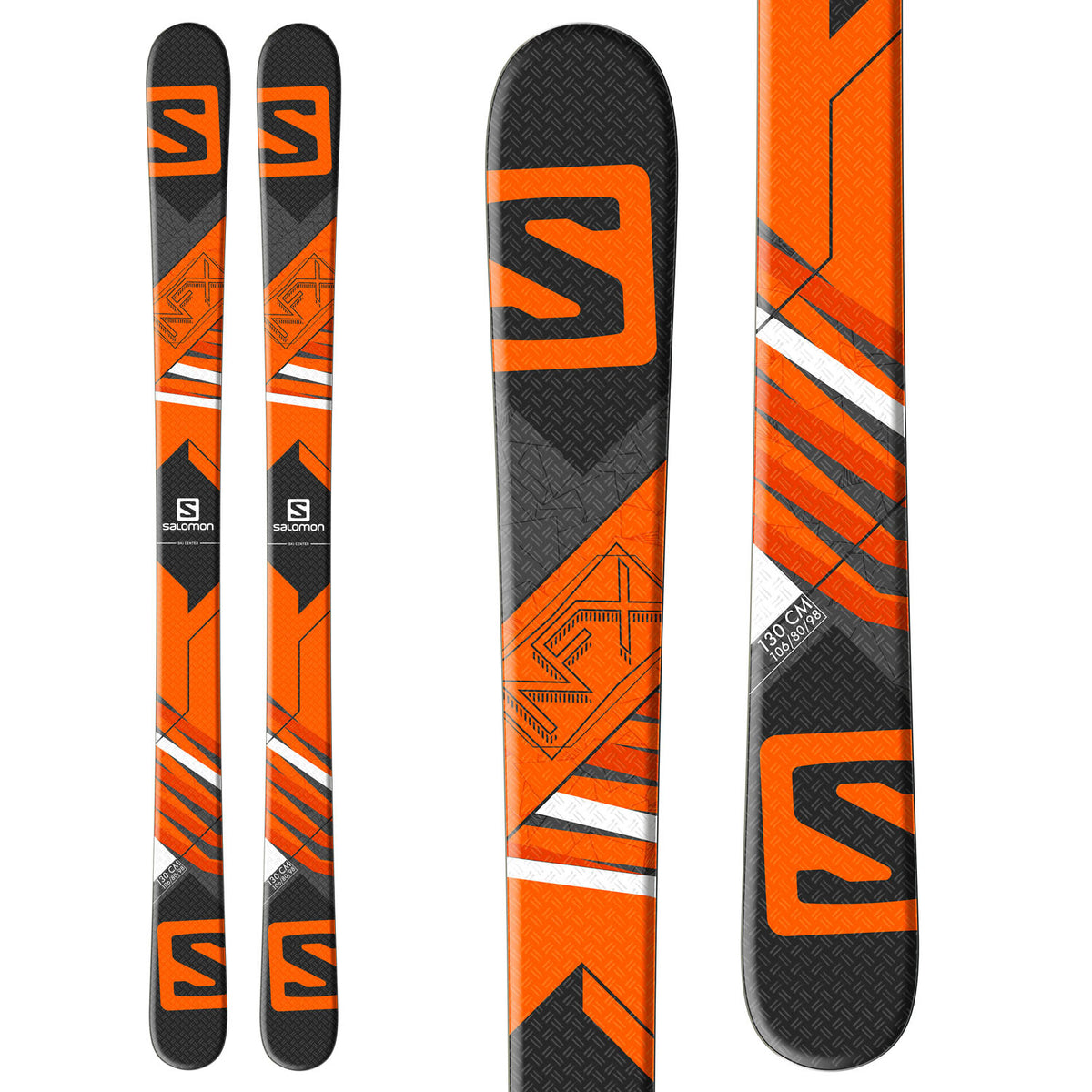 Salomon NFX Jr Skis - Boy's 2015 Top View