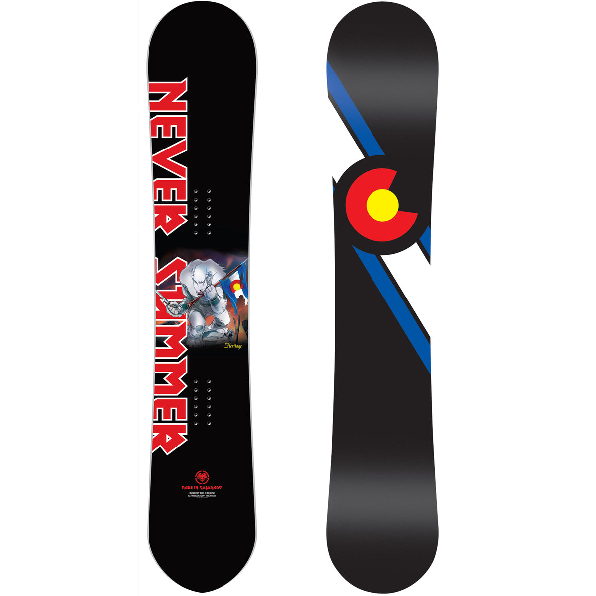 Never Summer Heritage Snowboard 2015