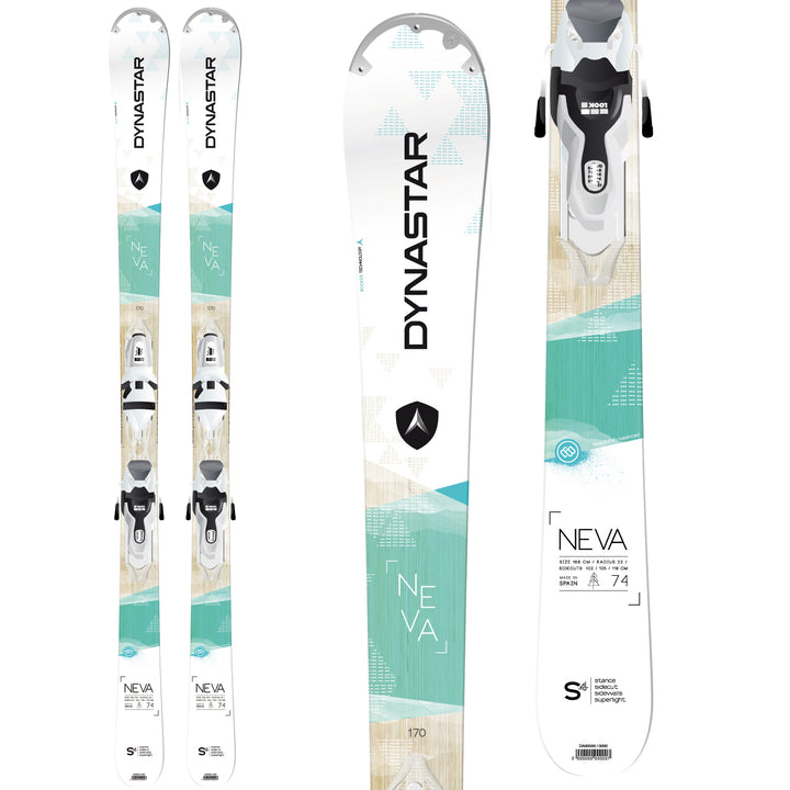 Dynastar Neva 74 Skis + Xpress 11 Bindings - Women's 2015