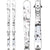Salomon Pure White Skis + L10 Bindings - Women's 2015