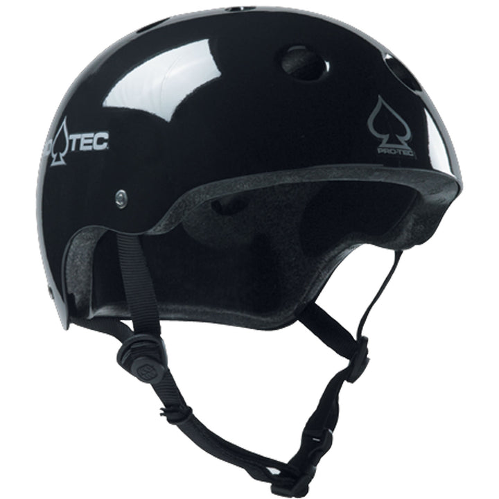 Pro-Tec The Classic Certified EPS Skateboard Helmet Gloss Black