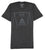 Coalatree Organics Chuck Wagon T-Shirt Charcoal Front View