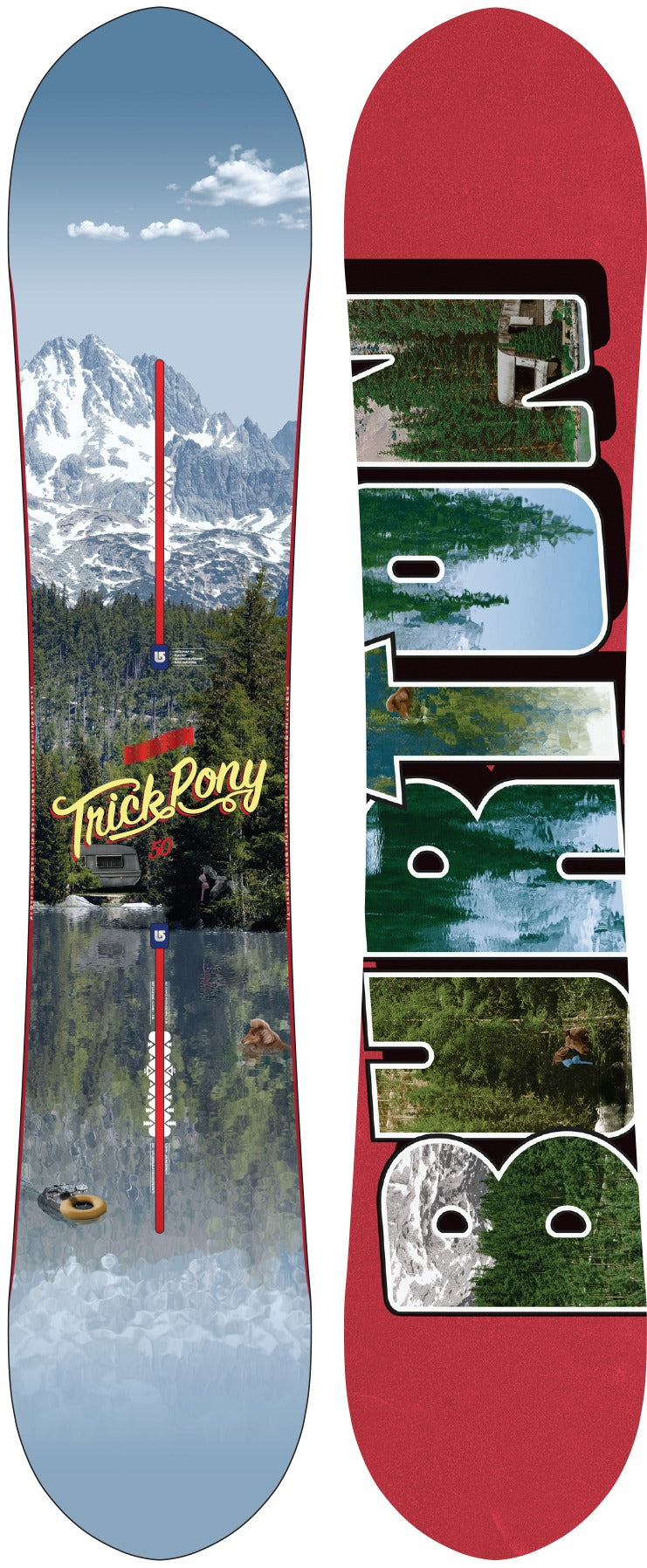 Burton Family Tree Trick Pony Snowboard 2015