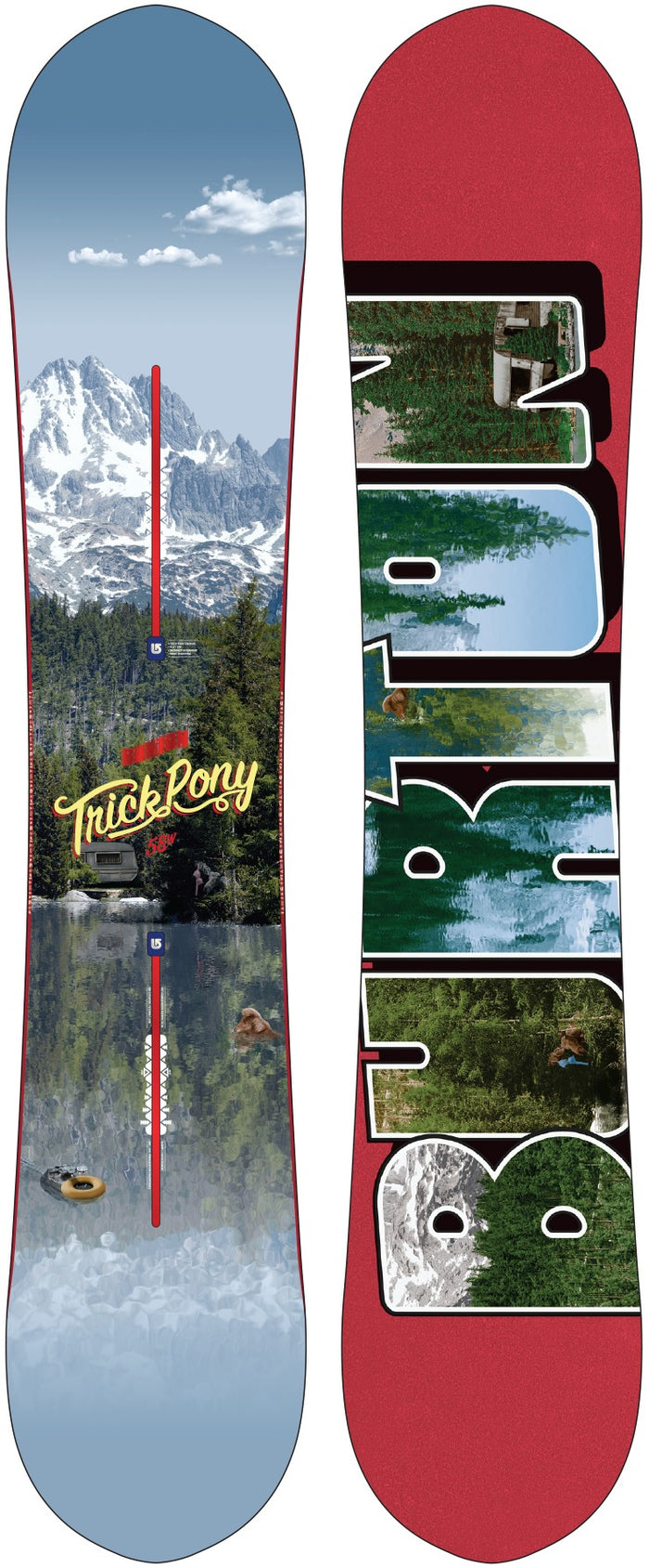 Burton Family Tree Trick Pony Snowboard 2015