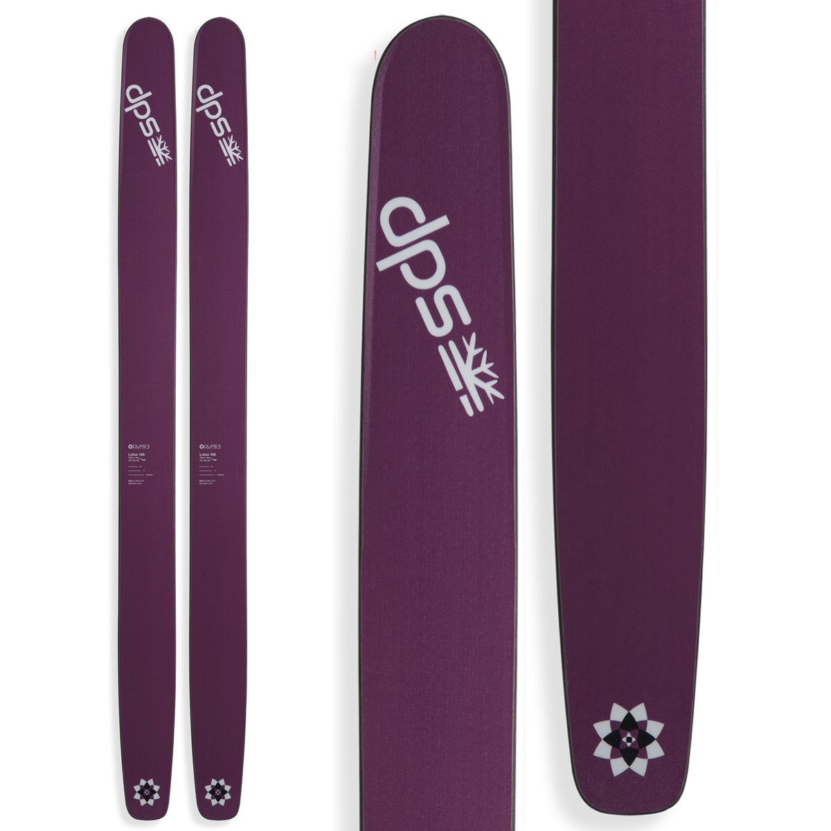 DPS Lotus 138 Pure3 Spoon Skis 2017