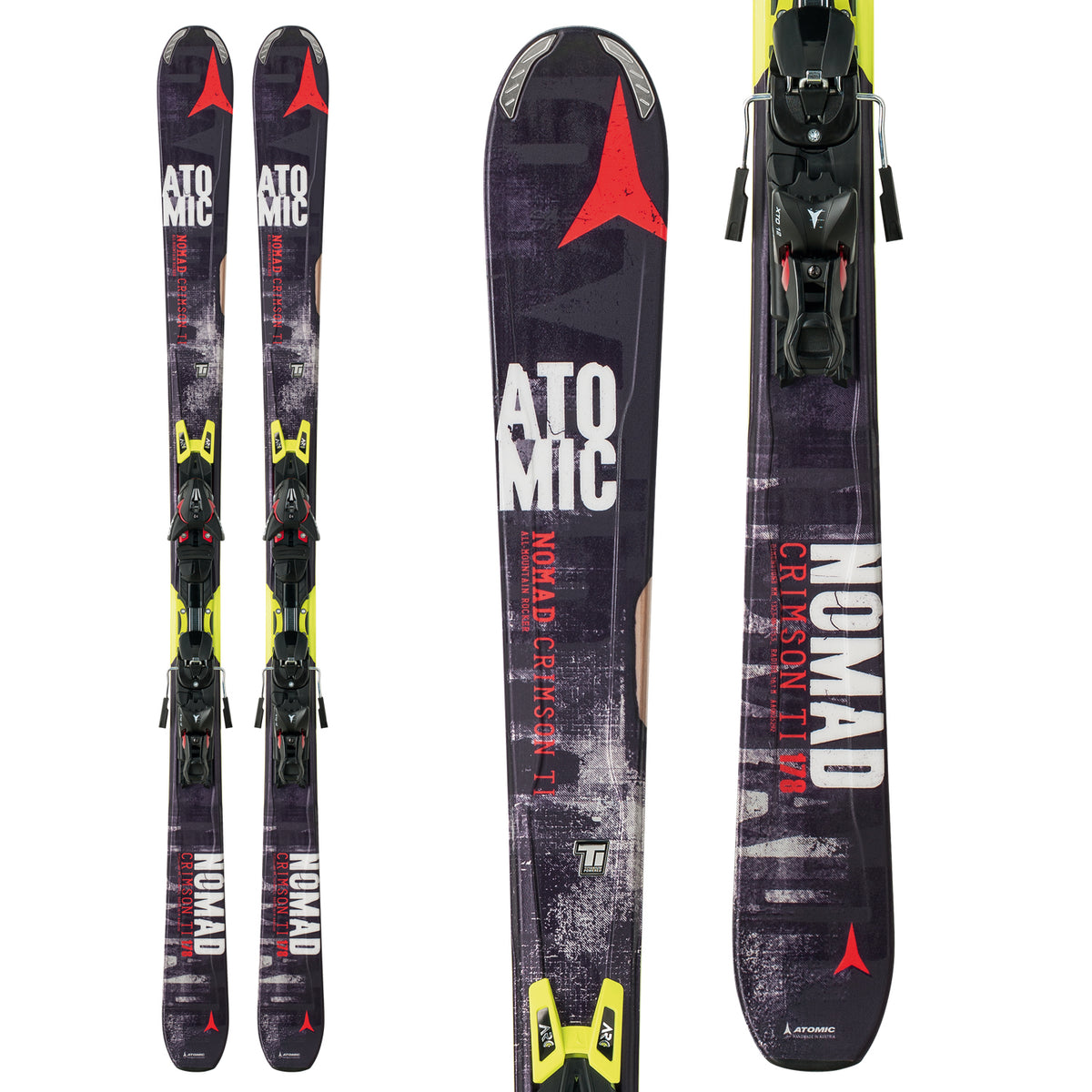 Atomic Nomad Crimson TI Skis + XTO 12 Bindings 2015