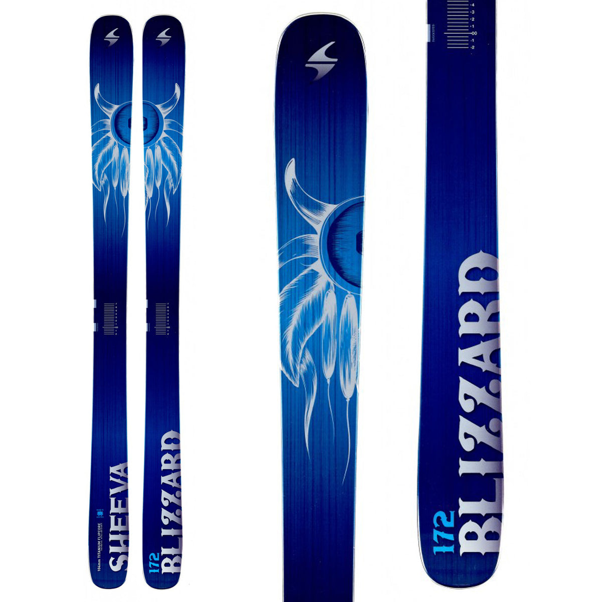 Blizzard Sheeva Skis - Women's 2015 Top View