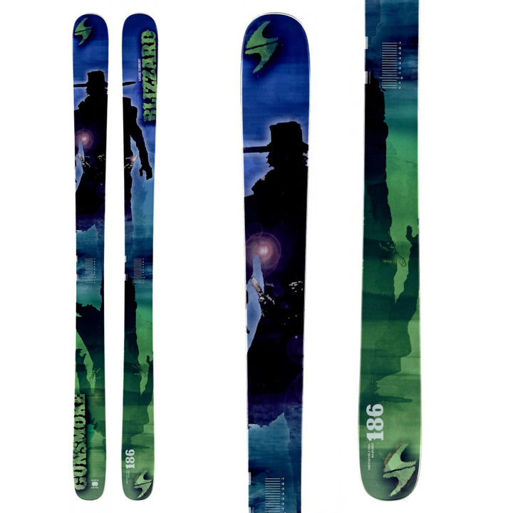 Blizzard Gunsmoke Skis 2015 Top View