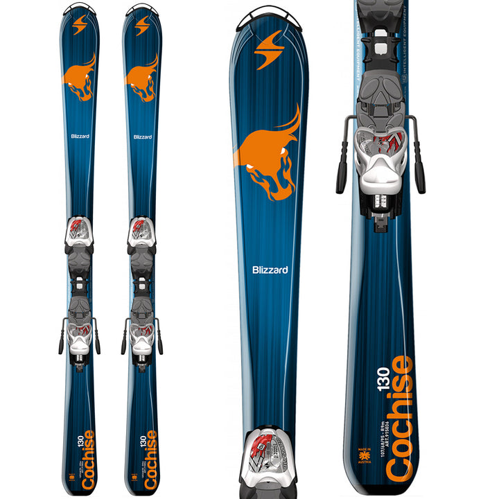 Blizzard Cochise IQ Jr Skis + IQ 7 Bindings - Big Boys' 2016