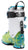 Scarpa Freedom SL Alpine Touring Ski Boots - Women's 2016 Lime/Turquoise Back View