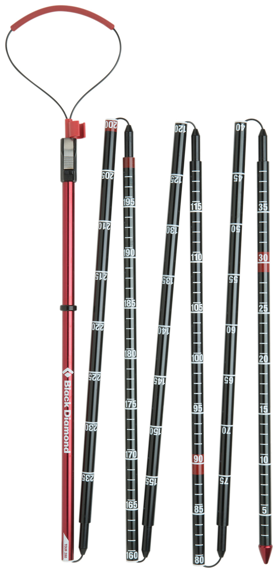 Black Diamond Quickdraw Tour 280 280 Fire Red Detail 1 View