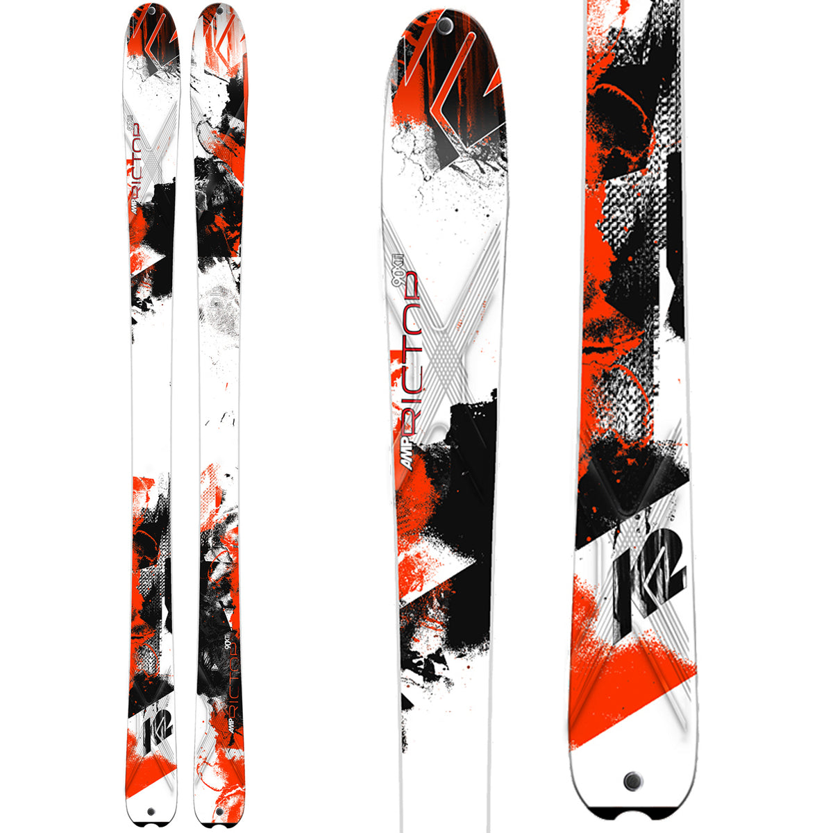 K2 AMP Rictor 90XTi Skis 2015
