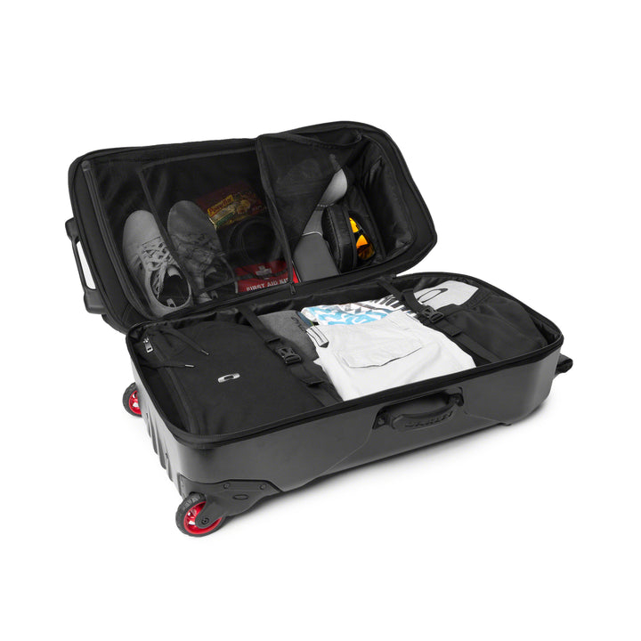 Oakley Motion 115L Roller Bag Jet Black Detail 5 View
