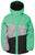 686 Authentic Angle Jacket - Big Boys' Green Colorblock Front View