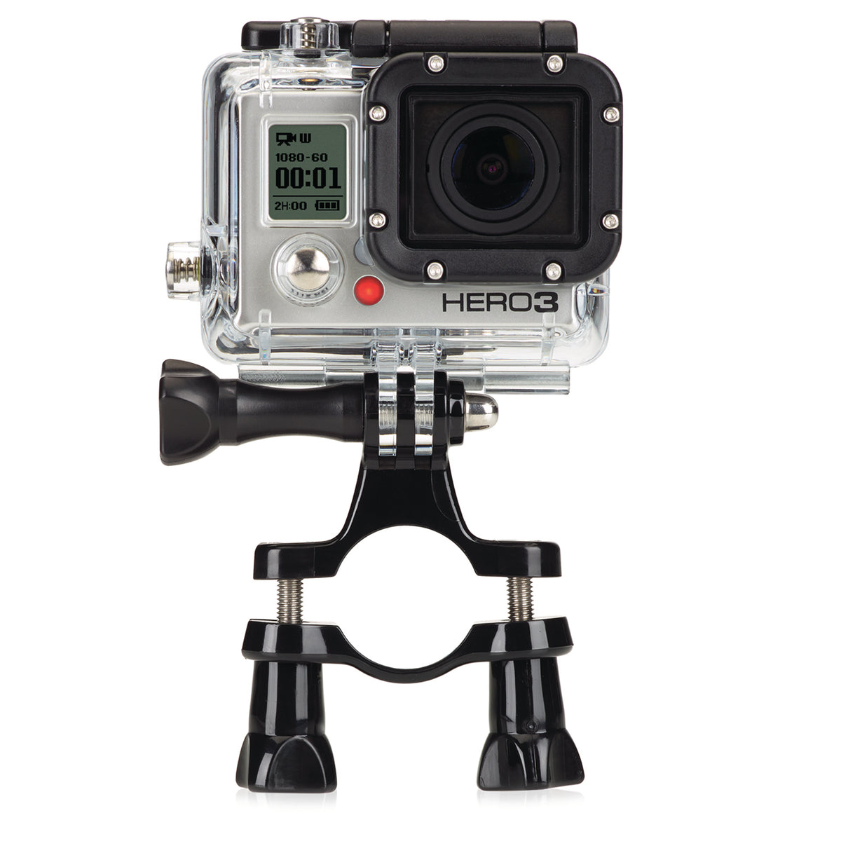 GoPro Handlebar/Seatpost/Pole Mount Black Detail 1 View