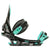 Rome Shift Snowboard Bindings - Women's 2015 Black Side View