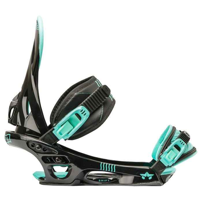 Rome Shift Snowboard Bindings - Women's 2015 Black Side View