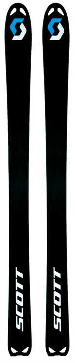Scott Powd'Air Skis 2013 Base View