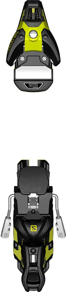 Salomon STH2 13 Ski Bindings 2015 Black/Yellow Detail 1 View