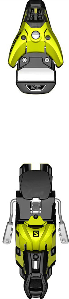Salomon STH2 16 Ski Bindings 2015 Yellow/Black Detail 1 View