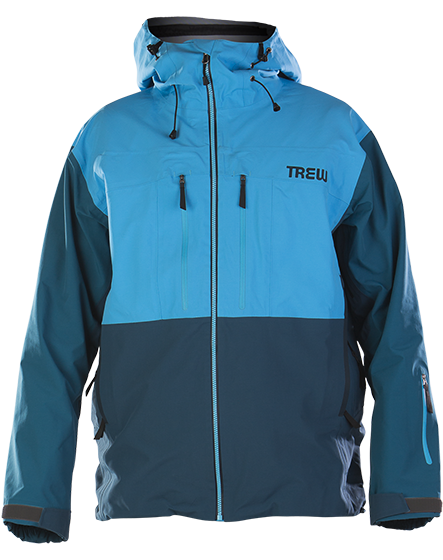 Trew Gear Cosmic Jacket Blue Front View