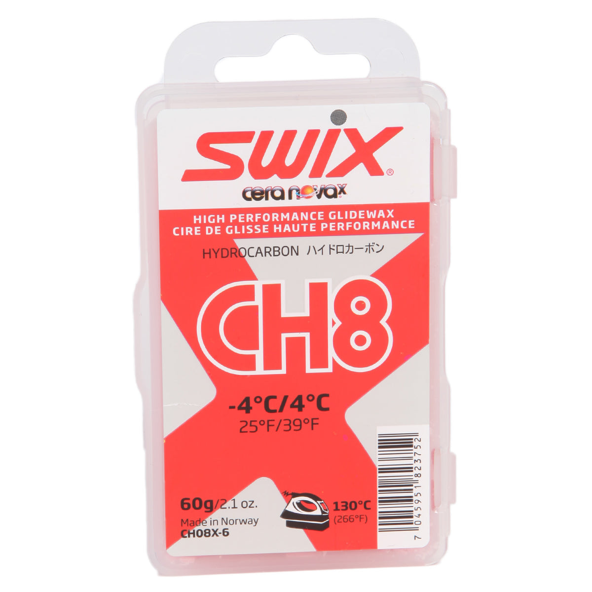 SWIX CH8X Red Wax 60g None