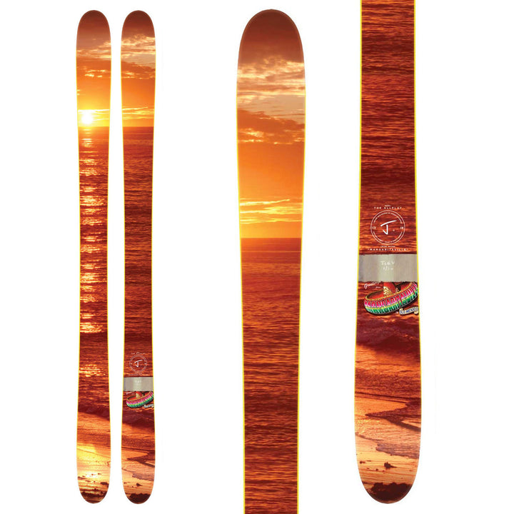 J Skis The Allplay "Margaritaville" Limited Edition Skis 2015